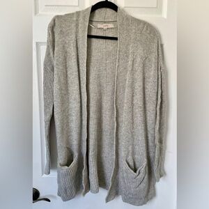 Loft Cableknit Robe-style Sweater
